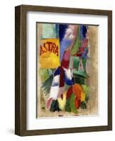 Study of the Team from Cardiff, 1907-13-Robert Delaunay-Framed Giclee Print