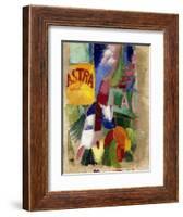 Study of the Team from Cardiff, 1907-13-Robert Delaunay-Framed Giclee Print