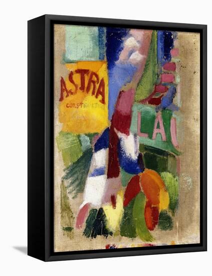 Study of the Team from Cardiff, 1907-13-Robert Delaunay-Framed Stretched Canvas