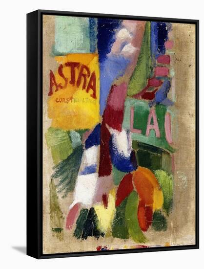 Study of the Team from Cardiff, 1907-13-Robert Delaunay-Framed Stretched Canvas