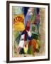 Study of the Team from Cardiff-Robert Delaunay-Framed Giclee Print