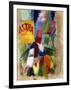 Study of the Team from Cardiff-Robert Delaunay-Framed Giclee Print