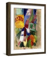 Study of the Team from Cardiff-Robert Delaunay-Framed Giclee Print