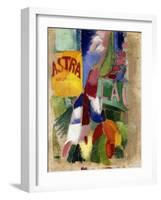 Study of the Team from Cardiff-Robert Delaunay-Framed Giclee Print