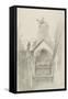 Study of the Tomb of Can Grande Della Scala at Verona, May - August 1869-John Ruskin-Framed Stretched Canvas