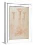 Study of Three Crosses-Michelangelo Buonarroti-Framed Giclee Print