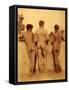 Study of Three Male Nudes, Sicily, C.1900-Wilhelm Von Gloeden-Framed Stretched Canvas