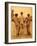 Study of Three Male Nudes, Sicily, C.1900-Wilhelm Von Gloeden-Framed Photographic Print