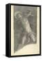 Study of Tintoretto's Saint Sebastian in the Scuola Grande Di San Rocco, 1859 or 1862-Edward Burne-Jones-Framed Stretched Canvas