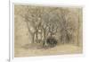 Study of Trees, Clovelly Park, 1834-Samuel Palmer-Framed Giclee Print