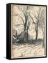 Study of Trees, Sompting, Sussex, C19th Century-Frank Mura-Framed Stretched Canvas