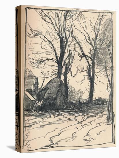 Study of Trees, Sompting, Sussex, C19th Century-Frank Mura-Stretched Canvas