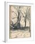 Study of Trees, Sompting, Sussex, C19th Century-Frank Mura-Framed Giclee Print