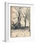 Study of Trees, Sompting, Sussex, C19th Century-Frank Mura-Framed Giclee Print