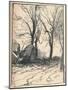 Study of Trees, Sompting, Sussex, C19th Century-Frank Mura-Mounted Giclee Print
