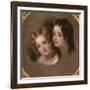 Study of Two Children-George Henry Harlow-Framed Giclee Print