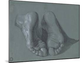 Study of Two Feet, C.1508-Albrecht Dürer-Mounted Giclee Print