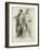 Study of Two Male Figures-Lovis Corinth-Framed Giclee Print