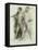 Study of Two Male Figures-Lovis Corinth-Framed Stretched Canvas