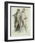 Study of Two Male Figures-Lovis Corinth-Framed Giclee Print