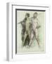 Study of Two Male Figures-Lovis Corinth-Framed Giclee Print