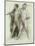 Study of Two Male Figures-Lovis Corinth-Mounted Giclee Print