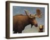 Study of Two Mammals-James W. Johnson-Framed Giclee Print
