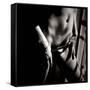 Study of Undressing-Edoardo Pasero-Framed Stretched Canvas