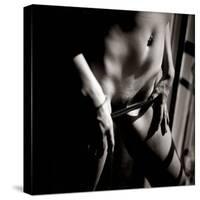 Study of Undressing-Edoardo Pasero-Stretched Canvas