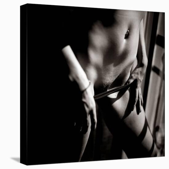 Study of Undressing-Edoardo Pasero-Stretched Canvas