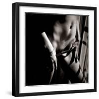 Study of Undressing-Edoardo Pasero-Framed Photographic Print