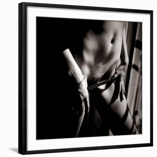 Study of Undressing-Edoardo Pasero-Framed Photographic Print