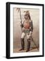 Study of Uniforms, Drawing by Stanislao Grimaldi Del Poggetto-null-Framed Giclee Print