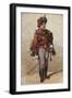 Study of Uniforms Drawing by Stanislao Grimaldi Del Poggetto-null-Framed Giclee Print