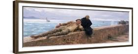 Study of Vagabonds, 1894-Ilya Efimovich Repin-Framed Giclee Print