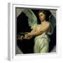 Study of Victory for the Apotheosis of Homer, 1826-27-Jean-Auguste-Dominique Ingres-Framed Giclee Print