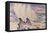 Study of Waves by Hippolyte Petitjean-Hippolyte Petitjean-Framed Stretched Canvas