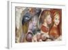 Study of Young Girls; Etudes De Jeunes Filles-Pierre-Auguste Renoir-Framed Giclee Print