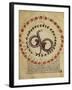 Study on the Phases of the Sun and Moon, Miniature from a Latin Manuscript-null-Framed Giclee Print