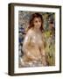 Study. Torso, Effect of Sunlight, circa 1875-76-Pierre-Auguste Renoir-Framed Giclee Print