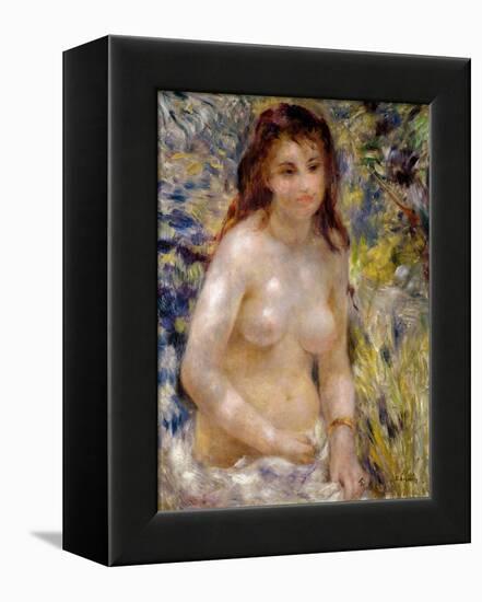 Study. Torso, Effect of Sunlight, circa 1875-76-Pierre-Auguste Renoir-Framed Stretched Canvas