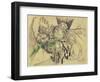 Study with Green-Frantisek Kupka-Framed Giclee Print