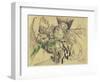 Study with Green-Frantisek Kupka-Framed Giclee Print