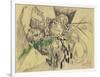 Study with Green-Frantisek Kupka-Framed Giclee Print