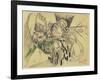 Study with Green-Frantisek Kupka-Framed Giclee Print