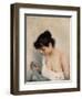 Study-Ramon Casas Carbo-Framed Art Print