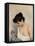 Study-Ramon Casas Carbo-Framed Stretched Canvas