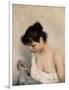 Study-Ramon Casas Carbo-Framed Art Print