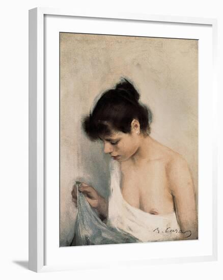 Study-Ramon Casas Carbo-Framed Art Print