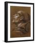 Study-Carle van Loo-Framed Giclee Print